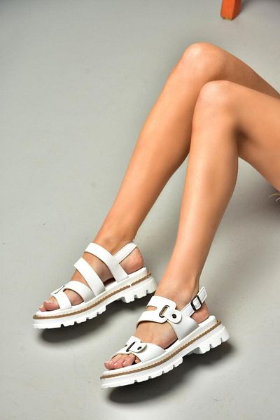 Fox Shoes S996075509 White Women's Sandals