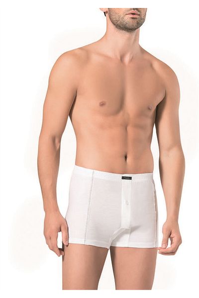 Pierre Cardin 116 Ανδρικό Βαμβακερό Μπόξερ 100% Βαμβάκι - λευκό