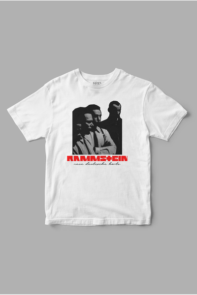 Gries Rammstein  "Neue Deutsche Harte" Baskılı Tişört