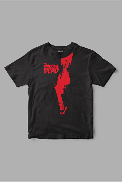 Gries The Walking Dead Özel Tasarım Baskılı Tişört