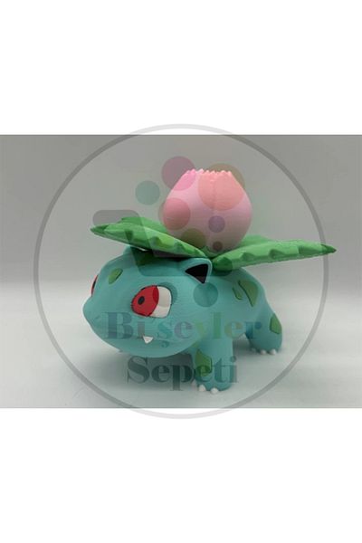Bi'şeyler Sepeti مجسم Ivysaur - 10 سم