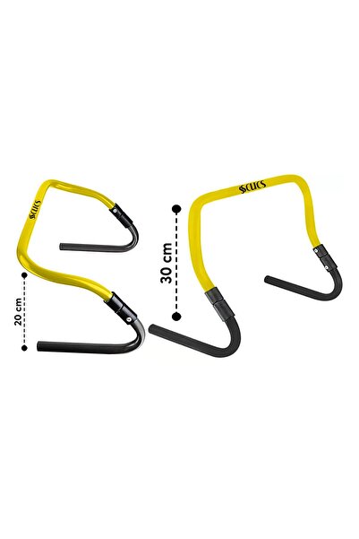 AVESSA Scucs 1230 Ayarlanabilir 20cm-30cm Zıplama Engeli Çantalı 5li Set