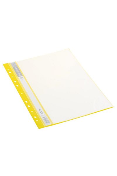 Bigpoint Presentation File for A4 20 Sheets Yellow Folder
