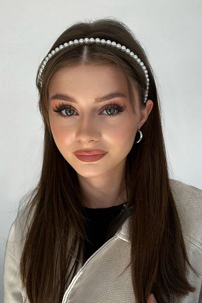 TAKIŞTIR Coroana cu perle albe