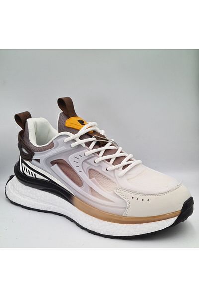Pierre Cardin 10105 Ανδρικά αθλητικά παπούτσια sneaker White Brown