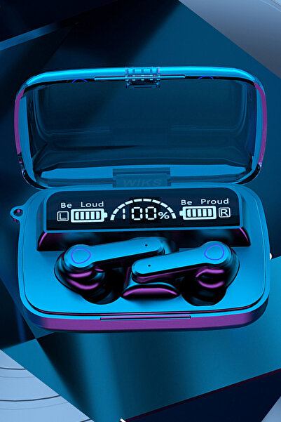 wiks Samsung Galaxy Z Flip, 3, 4, 5 Uyumlu Kulaklık True Wireless M19 Earbuds...