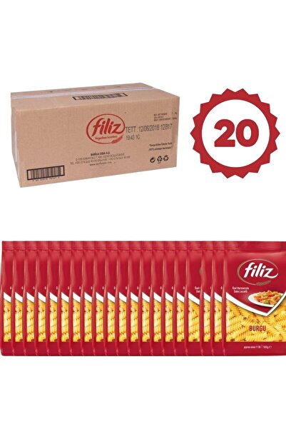FİLİZ Filiz Burgu Makarna 500gr 1 kolix20 adet