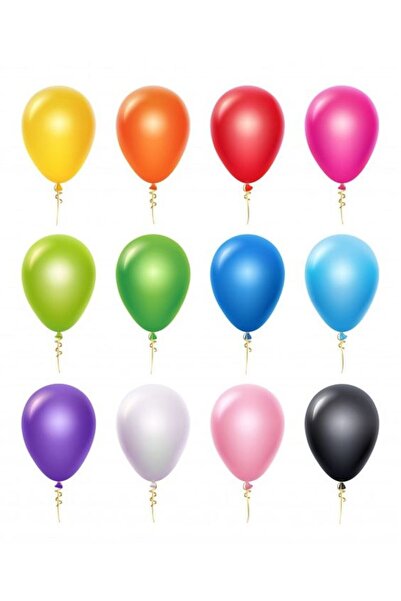 MERİ PARTİ 10 ADET LATEKS BALON RENK SEÇENEKLİ 12 INCH 30 CMDİR KIRMIZI PEMBE...