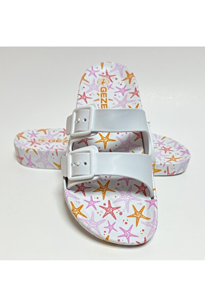 GEZER Anatomical Sole - Adjustable Buckle Beach, Pool, Balcony and Terrace Bathroom Home and Street Slippers