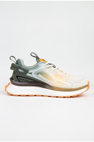 Pierre Cardin 10106 Model White Khaki Pantofi de damă - Pantofi sport
