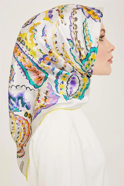 Armine ARMINE SURA SILK SCARF 2024 SUMMER SEASON 9130D01-83