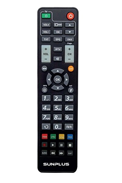 sunplus Delta Hd  Akıllı Uydu Kumandası (Orj) 122017
