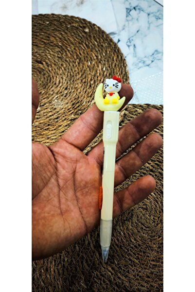 Meyra Accessories 1 adet yeni sanrio hello kitty ışıklı 0.7 uçlu kalem rengar...