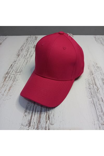 Store ışık Pălărie unisex de bază cu diametru plat fucsia