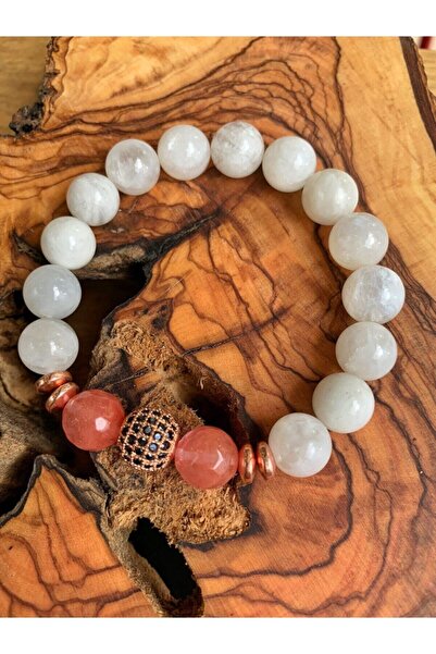 NehirTaş سوارنا المعتمد من حجر القمر والكوارتز الوردي