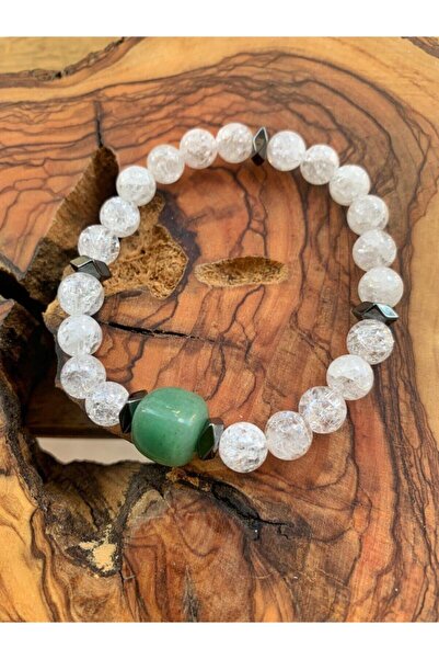 NehirTaş Certified Necef and Aventurine Bracelet