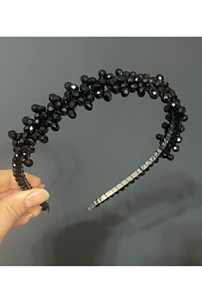 DesaAccessories Kristal Taşlı Nişan, Kına, Düğün , Gelin, Lohusa Tacı