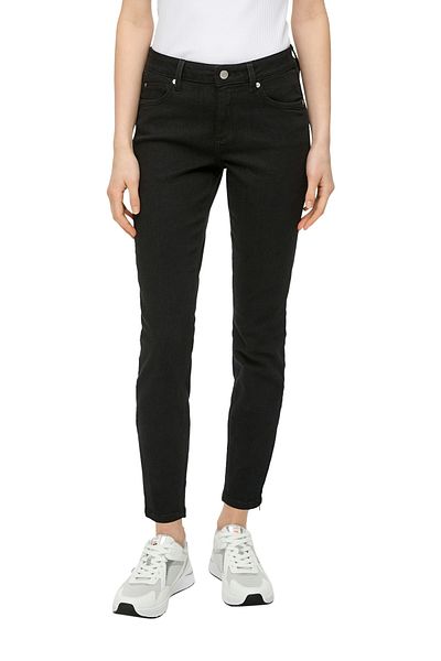 QS by s.Oliver Knöchellange Skinny-Jeans aus Denim
