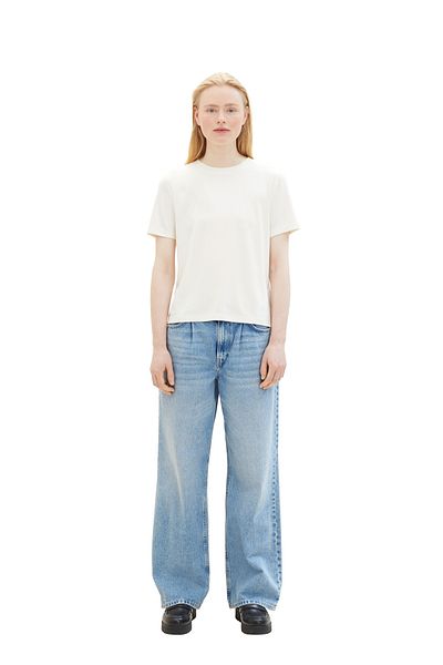 Tom Tailor Denim modernes, fließendes T-Shirt
