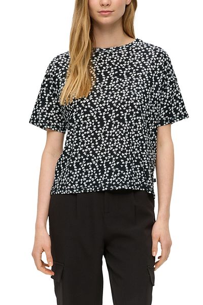 QS by s.Oliver T-Shirt mit Allover-Print