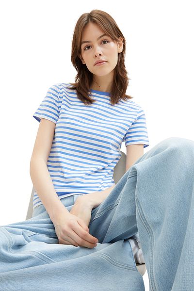 Tom Tailor Denim moderní pruhované tričko