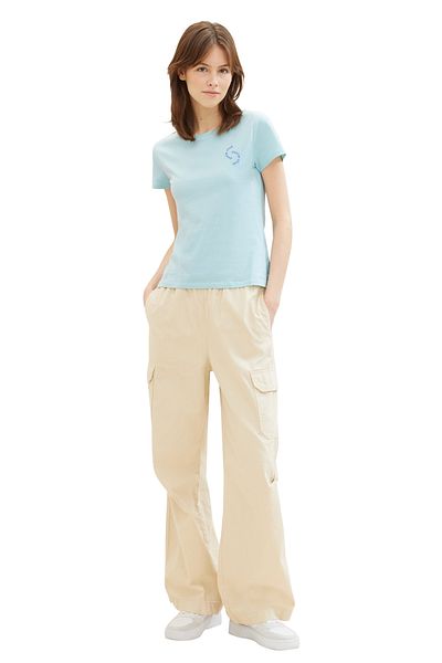 Tom Tailor Denim tricou de bază imprimat