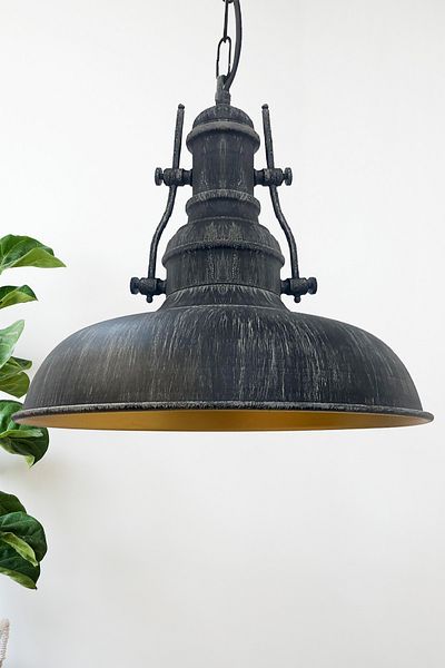 Bamyum Nota Pendelleuchte, Gebürstetes Messing, E27 Fassung, 31 cm Hängelampe