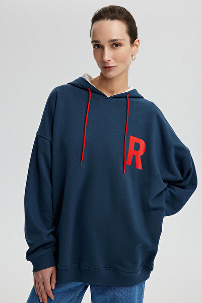 Touché Privé Betűvel nyomott TÚLMÉRETES PULÓZÓ