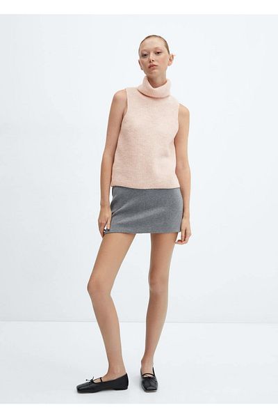 MANGO Woman Turtleneck Blouse