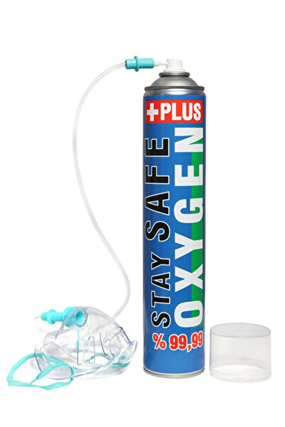 Stay Safe Oksijen Plus Maskeli (Tekli Paket )