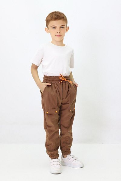 CANBİX Boy's Velvet Trousers - with Gluing Pocket