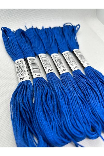 ALMİŞ 6 bucăți de o singură culoare etamină brățară cruce broderie braziliană 5-801