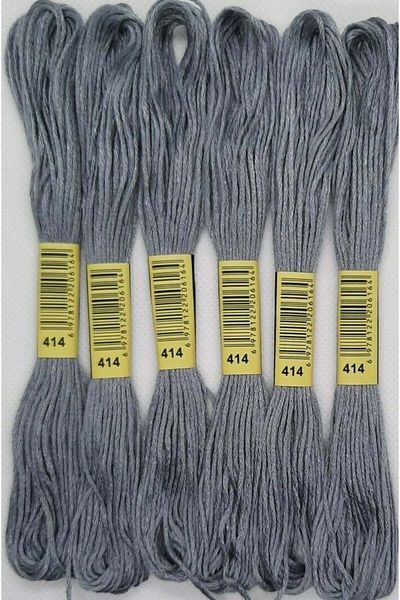 ALMİŞ 6 Pieces Single Color Etamine Cross Stitch Bracelet Brazilian Embroidery Thread 2-340