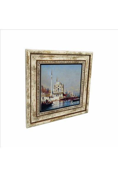 Sadrazam Masa din piatra naturala imprimata Moscheea Ortaköy 25x25 Krt-38