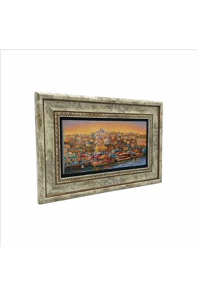 Sadrazam Pictură cu piatră naturală imprimată Eminönü 20x30 Drt-9