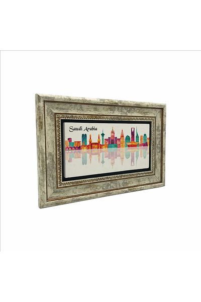 Sadrazam Pictură cu piatră naturală imprimată Arabia Saudită 20x30 Drg-38
