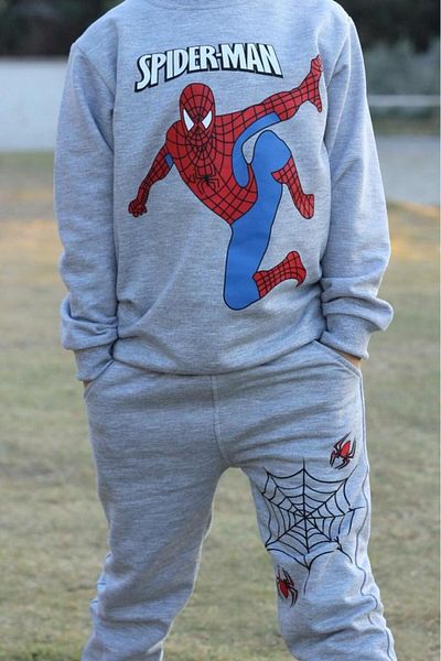 Çiggo Kids Σετ φόρμας CIGGO KİDS Boy's Spiderman printed