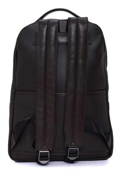 Pierre Cardin 1198 UNISEX BACKPACK LAPTOP BAG BRIEFCASE BROWN