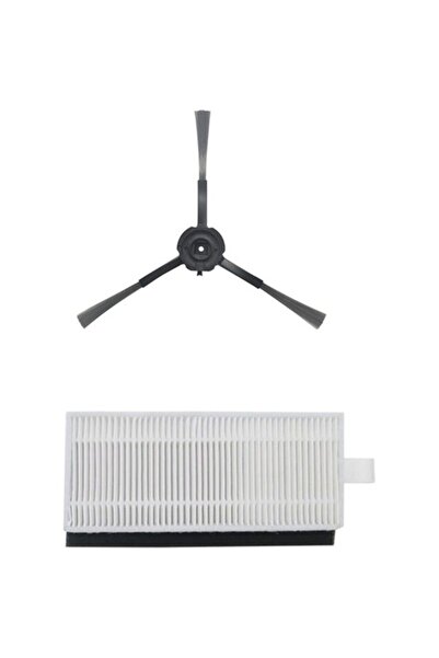 Supurgeavm 1 Σετ πλαϊνής βούρτσας και 1 φίλτρο Hepa για την ηλεκτρική σκούπα ρομπότ Xiaomi Lydsto R1