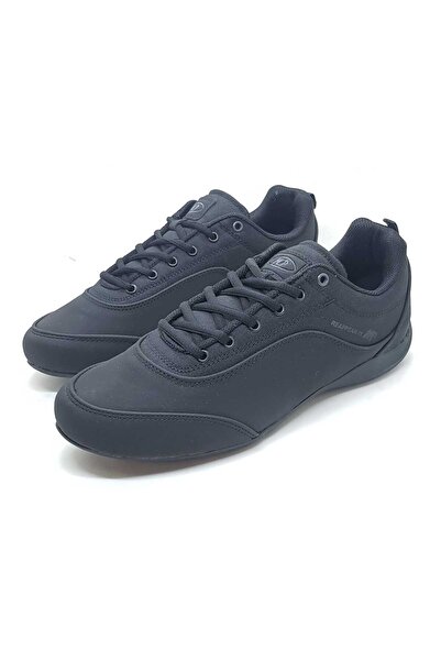 M.P. adidași negri cu talpă subțire model cu șireturi din piele nubuc produs ...