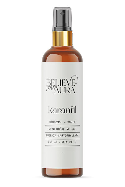 Believe Your Aura Karanfil Suyu - %100 Saf Ve Doğal Arındırıcı Yatıştırıcı Ve...