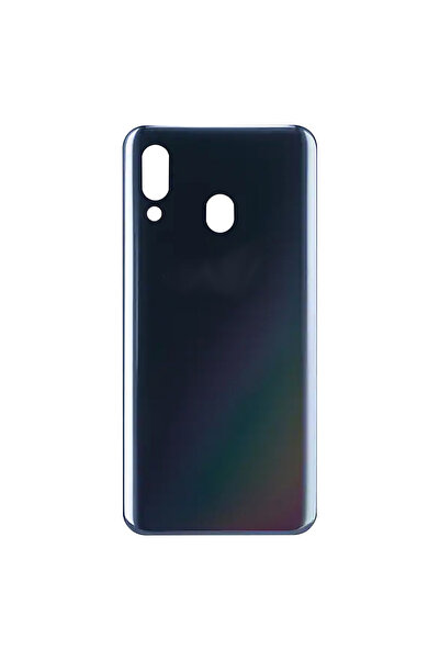 Samsung Teknonet Samsung Galaxy A40 Uyumlu Batarya Kapağı - Siyah