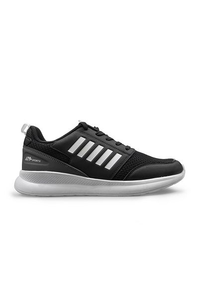 M.P. MP UltraFit Trek Lace-up BLACK-RED Walking Shoes