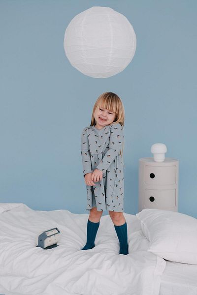 BABYBEK Rochie de pijama pinguin pentru fete