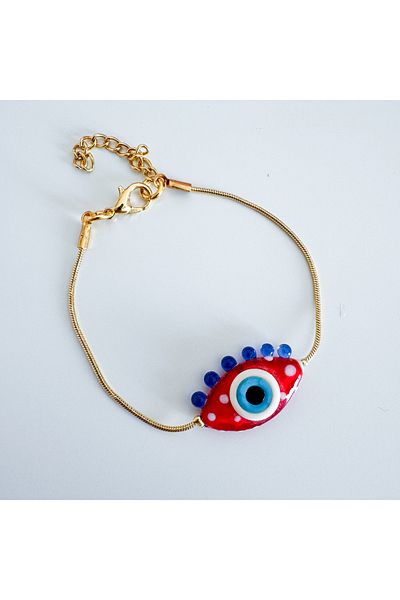 CHARMLUCKY Murano Evil Eye Bracelet