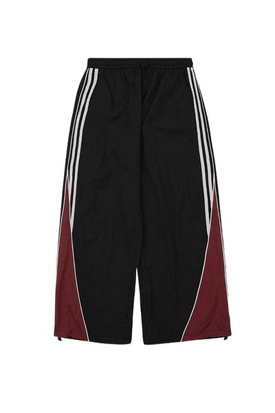 Favorim50ton Unisaex Claret Red Detailed Parachute Tracksuit