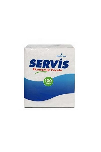 Servis منديل 100 قطعة (6 قطع)