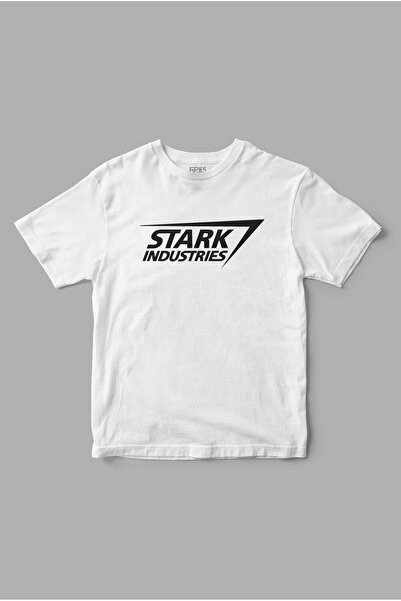 Gries "Stark Industries" Tony Stark Ironman Baskılı Tişört