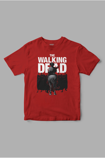 Gries Tricou imprimat The Walking Dead „Rick Grimes”.
