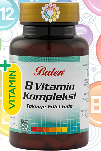 Balen B Vitamini Kompleksi,425 Mg,60 Kapsül